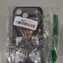 Cool Case Compatible with iPhone 17 pro max case,Designer for Boys,Funny Aesthetic Soft Silicone Gel Rubber Shockproof Cover Full Body Drop Protection (for iPhone 17 pro max) Black