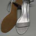 PIZZ ANNU Women's Low Block Chunky Heels Sandals Comfortable Open Toe Ankle Strap Party Dress Pump Shoes Strappy Buckle Heeled Sandal with 2 Inches Tall Thick Heel Design 7.5