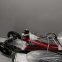 Roscoe Medical Knee Walker Scooter for Adults for Foot Surgery, Foldable Leg Scooter for Broken Foot, All Terrain Adjustable Knee Crutch Scooter, Burgundy