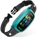 FAFAFROG Dog Bark Collar, Rechargeable Smart Collar, Anti Barking Training Collar with 5 Adjustable Sensitivity Beep Vibration, Bark Collar for Large Medium Small Dogs (Clear)