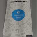 Highwings 8K 10K HDMI 2.1 Cable 6.6FT/2M 2-Pack, Certified Ultra High Speed HDMI Cable Braided Cord-4K@120Hz 8K@60Hz, DTS:X, HDCP 2.2 & 2.3, HDR 10 Compatible with Roku TV/HDTV/Blu-ray (Red)