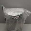 IBUYKE Velvet Round Footrest Stool Ottoman, Makeup Vanity Stool Side Table, Velvet Dressing Table Seat, Pouf Couch Stool, Golden Steel Legs, Blue LG-30H (without storage)