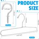 20 Pcs Cabinet Door Painting Hanger Door Painting Stand Brackets with 100 Screw-in Cup Hooks Drying Rack for Cabinet Wardrobe DIY