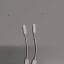 Lightning to 3.5mm Headphone Adapter for iPhone - 2 Pack Hi-Fi iPhone Aux Adapter Converter Jack Dongle Audio Cord for Apple iPhone 14 13 12 11 X XS White - with Microphone