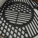 21.5 Inch 8835 Cast Iron Grill Cooking Grates Replacement for 22.5" Weber Master-Touch, 22.5" Charcoal Smoker, Weber 22 Inch Kettle, Premium 22 Inch Charcoal Grill, 22" Weber Performer Premium