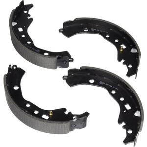 BOSCH BS945 Blue Drum Brake Shoe Set - Compatible With Select Scion iQ, xD; Toyota Corolla, Prius C