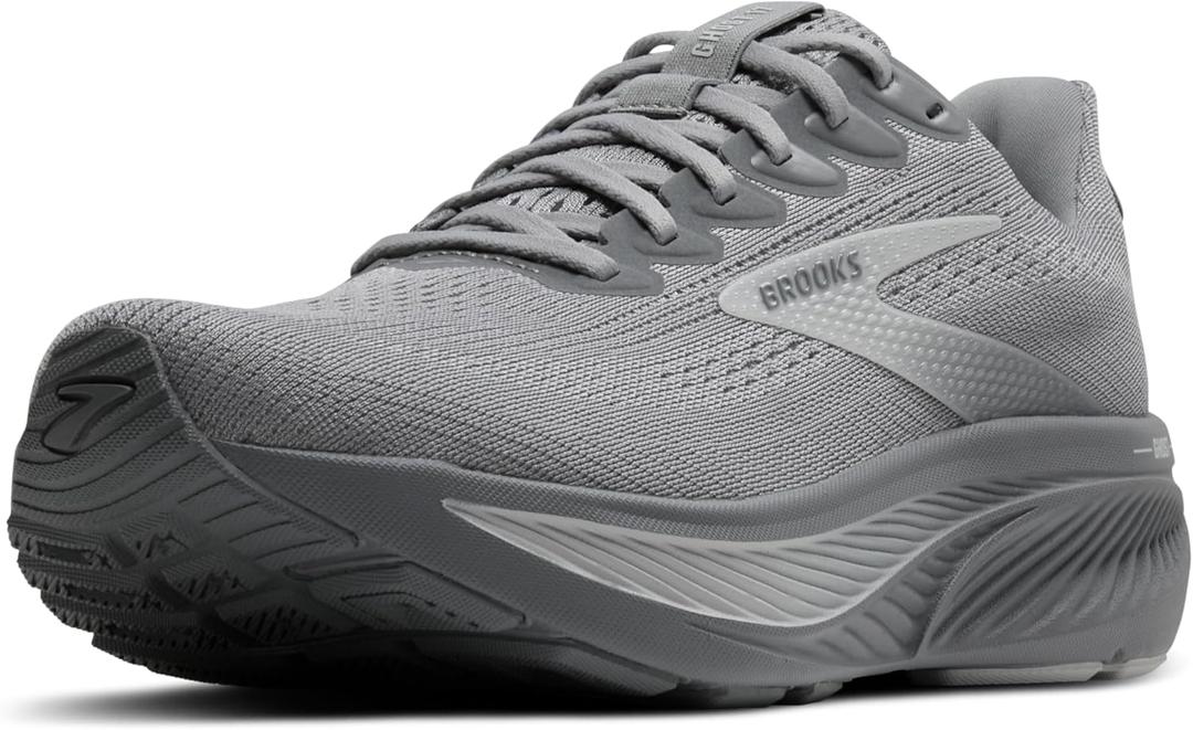 Brooks Mens Ghost 17 Neutral Running Shoe (12, Primer Gray/Oyster Mushroom)
