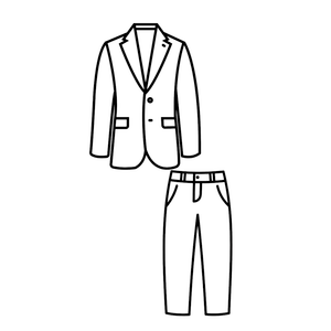YND Men's Slim Fit 2 Button 3 Piece Suit Set, Solid Blazer Jacket Vest Pants & Tie (Black), S