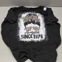 46 Years Old Awesome Since 1976 Leopard 46th Birthday T-Shirt, XL