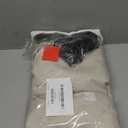 Natural Linen Tab Top Curtains 50x63 inch Set of 2 Panels - Long Flax Drapes for Living Room & Bedroom, Farmhouse Window Curtains, Rustic Linen Drapes for Modern Farmhouse & Boho Style Decor