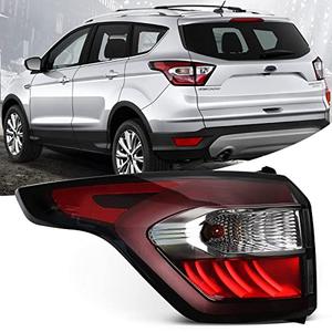 FIONE for Ford Escape Kuga Tail Light Assembly 2017 2018 2019 Outer Brake Rear Lamp Stop Indicator Light Left Driver Side LH FIONE for Ford Escape Kuga Tail Light Assembly 2017 2018 2019 Outer Brake Rear Lamp Stop Indicator Light Left Driver Side LH