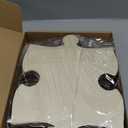 30 Pcs 8x10 Inch Large Blank Wooden Puzzle Pieces for Crafts DIY Make Your Own Puzzle to Draw on Unfinished Large Jigsaw Valentine's Day DIY Arts and Crafts Projects and Gift