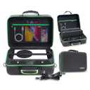 2-in-1 Carrying Case for Xbox Series X/S, Travel Storage Bag for Xbox Series S Console, Controllers, and Accessories During Travel. Hard Shell Case Compatible for Wireless Controllers, Cables