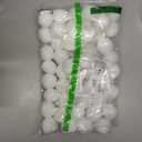 50 Packs Snow Toy Balls for Fights Indoor Soft Plush Fake Snow Balls Kids Toys Artificial Cotton White Snow Ball Party Supplies for Parent Child and Decorations for Christmas Tree (5 CM/1.97 in)