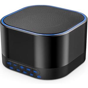 Magicteam Sound White Noise Machine with 20 Non Looping Natural Soothing Sounds and Memory Function 32 Levels of Volume Powered by AC or USB and Sleep Sound Timer Therapy for Baby Kids Adults, MISSING POWER CABLE AND POWER BRICK