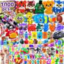 1000 PCS Party Favors for Kids, Bulk Fidget Toys,Goodie Bags Stuffers, Treasure Box Toy for Classroom Prizes, Birthday Gifts, Stocking Pinata Filler Stuffers