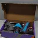 4-in-1 Kids Toy Vacuum That Works with Suction, Toy Electric Toddler Vacuum Cleaner for Children Ages 3 4 5 6+ Boys & Girls, Toddlers Toys Cleaning Set for Pretend Play (Blue)