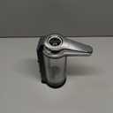 Secura 17oz Automatic Liquid Soap Dispenser, Touchless Battery Operated Hand Soap Dispenser with Adjustable Soap Dispensing Volume Control Dial, Personal Care Dispenser (Chrome) (500ml)