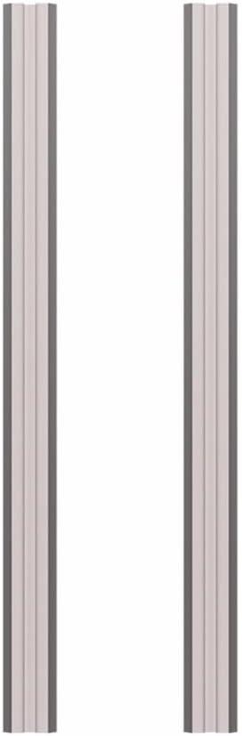 2PCS/Set 82mm Electric Planer Blades 82 X 5.5 X 1.1mm 67Mn OR HHS High-Speed Steel Planer Baldes Planer Woodwork for Woodworking Machinery Parts Tools