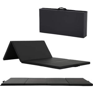 Gymnastics Tumbling Mats Portable Gymnastics Mat Folding Tumbling Mat Thick Yoga Mat Exercise Mat with Carrying Handles for home Workout outdoor Yoga Gymnastic