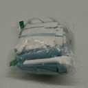 KitchenAid Albany Kitchen Towel 4-Pack Set, Aqua/White, 16"x26"