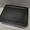 Cash Box with Money Tray - Large Money Box with Lock, Metal Safe Box for Money 9.84" x 7.87" x 3.54" Black