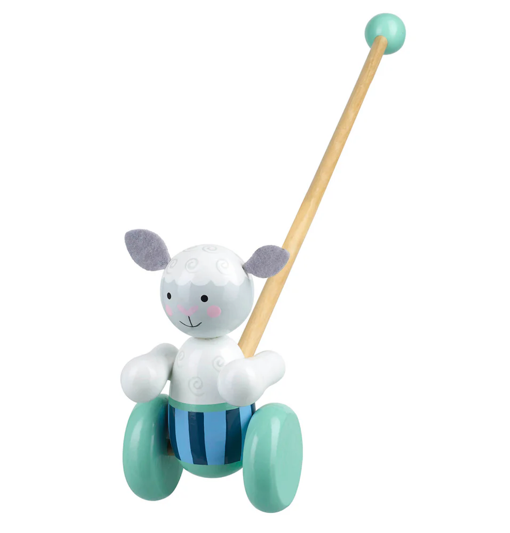 Orange Tree Toys Sheep Push Along