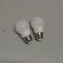 LED Refrigerator Light Bulb 40 Watt Equivalent, 120V Fridge Appliance Light Bulb 4W Daylight White 5000K, Waterproof A15 Fridge Light Bulbs 450LM, E26 Freezer Light Bulbs Non-dimmable, 2Packs