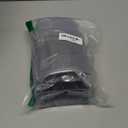 Silicone Air Fryer Liners 10QT, Reusable Airfryer Basket Liners Rectangular for Ninja DZ550/DZ401, 2Pcs 5QT Large Air Fryer Accessories,Replacement Basket Insert with Magnetic Cheat Sheet (2 Pcs Grey) (8.46 x 5.9 inch (10 QT))