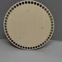 8 Inch 10 Pack Basket Bottom for Crochet Unfinished Wood Round Weaving Knitting Base for Crafts