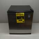 Avanti Mini Fridge Compact Refrigerator for Home Office or Dorm, Features Compressor Cooling Single Door Removable Shelves Automatic Defrost and Adjustable Temp Control, 1.7-Cu.Ft, Stainless Steel