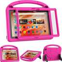 Fire HD 10 & HD 10 Plus Tablet Case for Kids(13/11th Gen, 2023/2021 Release)- Patamiyar Lightweight Shockproof Case with Screen Protector Handle Stand for Fire HD 10 Kids&Kids Pro -Blue