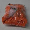 Arvilhill 5 Pcs Prisoner Costume for Men Orange Short Sleeve Uniform Outfit with Handcuffs Sign Number Stickers Tattoo Halloween Clothing M