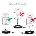 Power Cord Replacement for Alexa Dot 4th Gen/3rd Gen/5th Gen 2022, Show 5 2nd Generation 2021 Speaker, 15W Charger Adapter