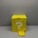 Super Gamer 13.3 Pinata Storage Glowing Box Perfect for Birthdays, Parties, Gaming - Piata Large, Yellow, White, MR700