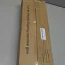 BAYKA Wall Mounted Floating Shelves, Wood Floating Wall Shelf for Books & Decor, Small Space-Saving Display & OrganizerBlackSet of 4