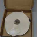 Butyl Tape White 1" x 30 Ft None Hardening Premium Butyl Caulk Tape for RV Window Glazing Roofing Leak Opening Pipe Plumbing Fixture EPDM Roof Patching(1 Pack)