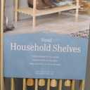 Whitmor Natural Wood Household Shelves (Brown), 10.25 x 24.75 x 11.5 in