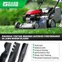 Grasscool Recycler 22 Blades Parts for Toro 131-4547-03 59534p 20333 20016 20331 20332 21445 21465 22'' Deck Recycler Lawn Mower Replace 108-9764-03(Commercial Mulching)