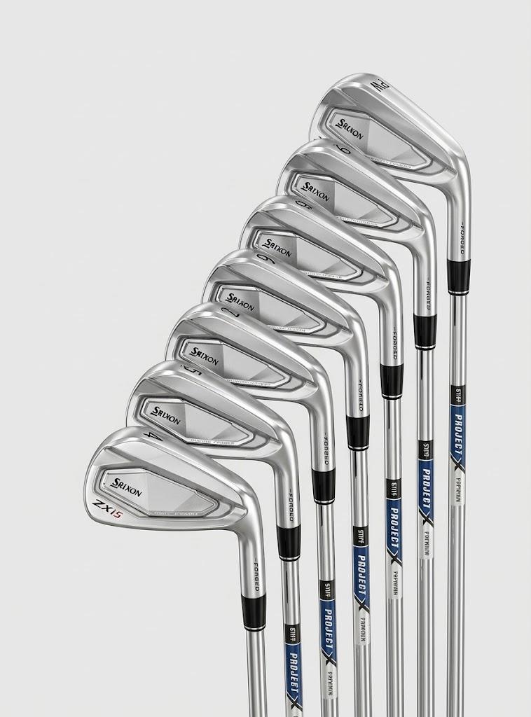 2025 Srixon ZXi5 Right Handed Iron Set Stiff Flex 7 Pieces
Iron Set 5#-PW/AW. #5, 6#, 7#, 8#, 9#, PW and AW. Right Hand, Shaft: steel/dynamic Gold, Mid, (Flex Regular)