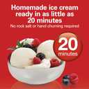 Hamilton Beach Electric Automatic Ice Cream Maker, Frozen Yogurt, Sorbet, Custard, 1.5 quart, White (68880)