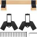 2x4 Target Stand Brackets Heavy Duty Adjustable Targets Hanger Holder Spare Parts A-Frame Swing Sets Brackets 2 Pcs Steel