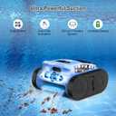 Cordless Robotic Pool Cleaner for Inground Pools, (2026 Upgrade) Automatic Pool Vacuum with Wall Climbing & Waterline Scrubbing, Cleans Up to 2100 Sq.ft, 180 Min