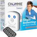 Chummie Premium Bedwetting Alarm for Deep Sleepers  Award Winning, Clinically Proven System with Loud Sounds, Bright Lights and Strong Vibrations, Blue