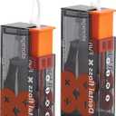 Orange Juice Box Floss Dispenser, Pack Of 4