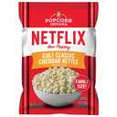 Popcorn Indiana Netflix Now Popping Cult Classic Cheddar Kettle Corn, Family Size (12 count - 8 Oz each), BB Date: 12/19/2025