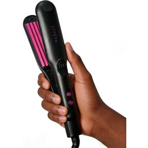 CIVEYA Small Hair Volumizing Iron for Thin Fine Hair, Root Lifter Micro Crimper Hair Tool for Volume, Mini Hair Crimper with 3 Adjustable Temps, Fast Even Heat Up, Worldwide Voltage