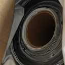 Crawl Space Vapor Barrier - 10 mil (10' x 100'), Thick Plastic sheeting, Drop Cloth Moisture Barrier Covering for Crawl Space Encapsulation, Heavy Duty Polyethylene Film, Black and White Panda Film