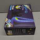 Bghdas Light Up Kids Pod Swing Seat, Hanging Hammock Chair with LED Lights, Upgraded Cotton Child Sensory Swing Seat, Sensory Swing for Autistic Kids Indoor & Outdoor Play (Blue)