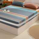 2 x Bed Sheet Strap, Fitted Sheet Strap Elastic Reliable Mattress Straps for Firm & Tight Keep Bed Sheet in Place, Suitable for Twin/Full-Size Mattresses (13 FT)